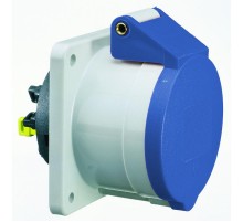 Розетка встраиваемая 32A 3р(2P+PE) 6h 400V IP44 QС 75х75 13703 I 13703-Bals I Bals