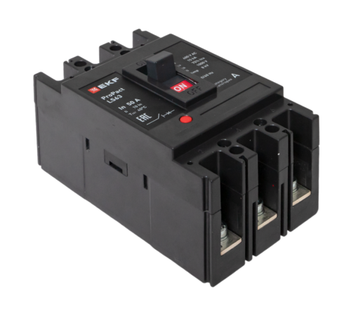 Выключатель автоматический LS63 15кА 3P 50А ProPact  mccb-63-15-3-50-ls  EKF