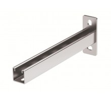 Консоль одиночная, 41х41 мм, осн.200, нержавеющая  BBP4120INOX  DKC