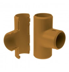 Тройник разборный бук д16 (5шт/500 шт уп/кор)  PR13.0255  Промрукав