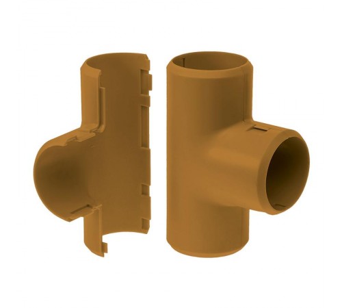 Тройник разборный бук д20 (50шт/600шт уп/кор)  PR13.0292  Промрукав