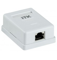 Настенная инф. розетка RJ45 кат. 5E FTP 1-порт  CS2-1C5EF-12  ITK