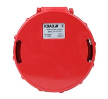 Розетка 234-63А-6h-380AC-3P+PE-IP67  222763  КЭАЗ