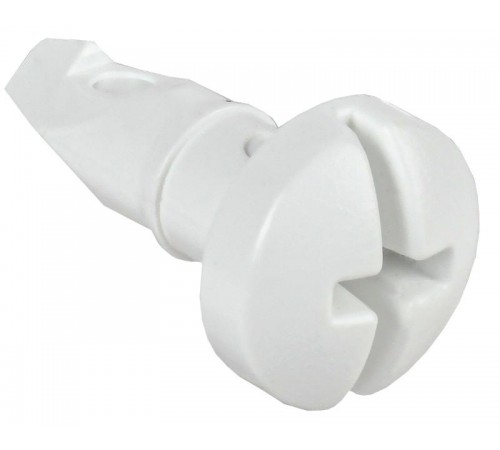 TITAN 5 Винт фальш-панели фиксирующий белый  TI5-00D-VT-9016  IEK