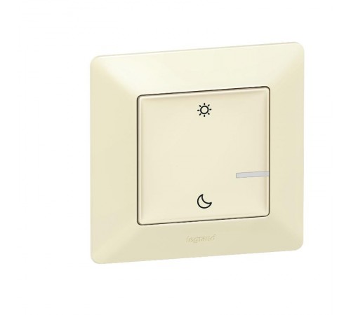 Выключатель Умный беспроводной сценарный Valena Life "День/Ночь" сл. кость Netatmo  752289  Legrand