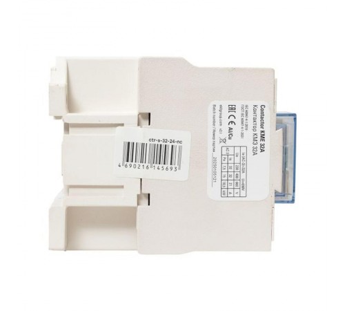 Контактор КМЭ малогабаритный 32А 24В 1NC EKF PROxima  ctr-s-32-24-nc  EKF