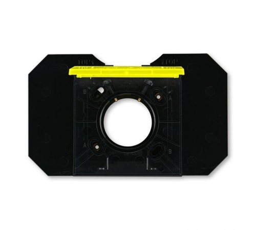 ABB Levit Жёлтый / дымчатый чёрный Розетка для централизованных систем пылеудаления Красный / дымчатый чёрный  5530H-C67107 64  2CHH506717C4064  AB