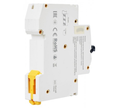 Выключатель автоматический дифференциального тока АВДТ B06S 1P+NP C25 30мА тип A (18мм) ARMAT IEK  AR-B06S-1N-C25A030  IEK