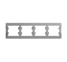 Glossa Алюминий Рамка 4-ая, горизонтальная  GSL000304  SE