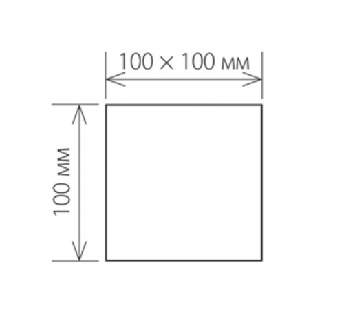Светильник светодиодный VOL.CUBE/W (100) 10W 840 WH  1912000040  Световые Технологии