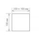 Светильник светодиодный VOL.CUBE/W (100) 10W 840 WH  1912000040  Световые Технологии