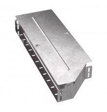 Переходник левый с крышкой Стандарт 600х500х80   PR16.0707  Промрукав