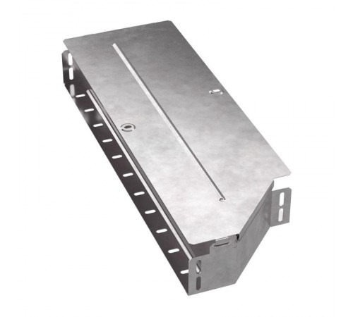 Переходник левый с крышкой Стандарт 600х500х80   PR16.0707  Промрукав