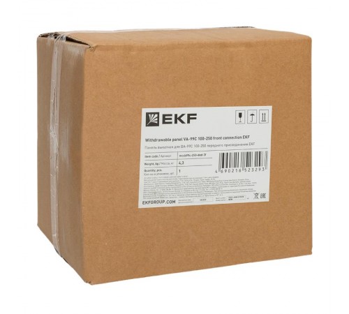 Панель выкатная для ВА-99C 100-250 переднего присоединения mccb99c-250-dod-3fEKF