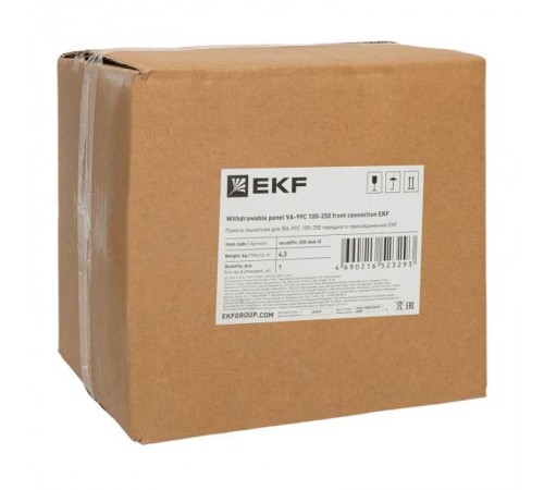Панель выкатная для ВА-99C 100-250 переднего присоединения mccb99c-250-dod-3fEKF