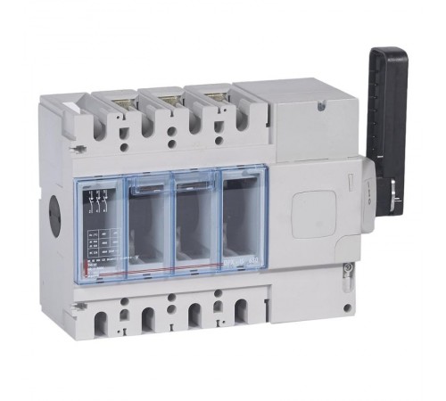 Выключатель-разъединитель DPX-IS 630 - без дистанционного отключения - 400 A - 3П - рукоятка справа  026664  Legrand