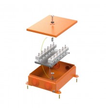 Коробка металлическая огнестойкая 70-0385-FR10.0-24 E15-E120 RAL2004 150x200x60 (6 шт/кор)  70-0385-2004-FR10.0-24  Промрукав