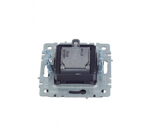 BRITE Розетка двойная TV+SAT РТВ/РСп12-БрГ графит   BR-AF20-O-K53  IEK