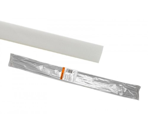 Термоусаживаемая трубка ТУТнг 14/7 белая по 1м (50 м/упак)  SQ0518-0229  TDM