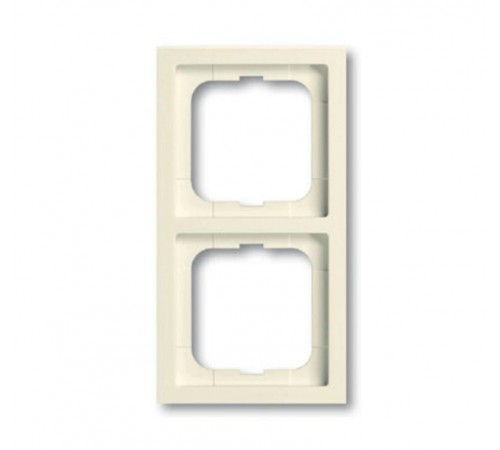 Рамка 2-постовая, серия, серия solo/future, цвет linear, цвет слоновая кость  1754-0-4231   2CKA001754A4231  ABB