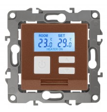 12-4111-14  Терморегулятор универс. 230В-Imax16А, IP20, Эра12, медь  Б0031279  ЭРА