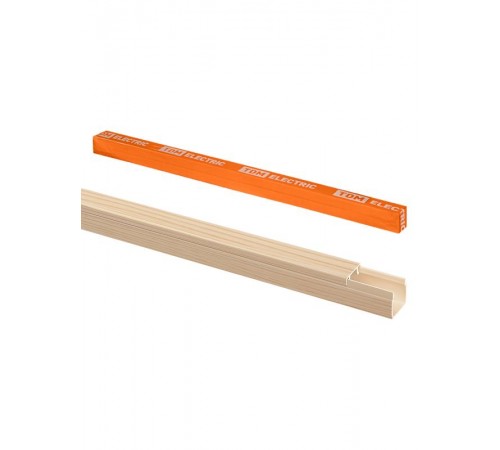 Кабель-канал 12х12 (12 шт по 1 м) "ЭКО" 3D сосна (розн.упак.)  SQ0402-4301  TDM