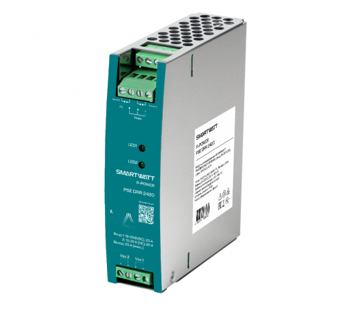 Модуль резервирования SMARTWATT PSE DRR 2420 R-POWER, Uвход. 19-29 В (DC), Uвых. 24 В (DC), 20 А  4512020450042  SMARTWATT