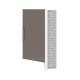 Щиток 36 мод встраиваемый для полых стен FRAME, белый, с тонированной  дверцей, с 4 шинами PEN (2шт на 8 отв. и 2шт на 10 отв.)  F36B3WD  DKC