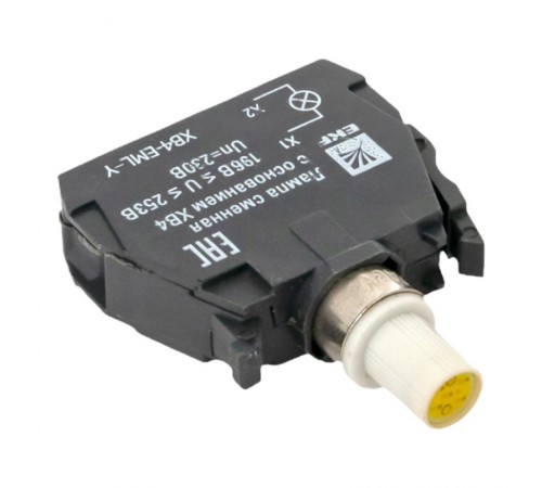 Лампа сменная c основанием XB4 желтая 230В EKF PROxima    XB4-EML-Y   EKF 