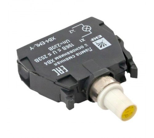 Лампа сменная c основанием XB4 желтая 230В EKF PROxima    XB4-EML-Y   EKF 