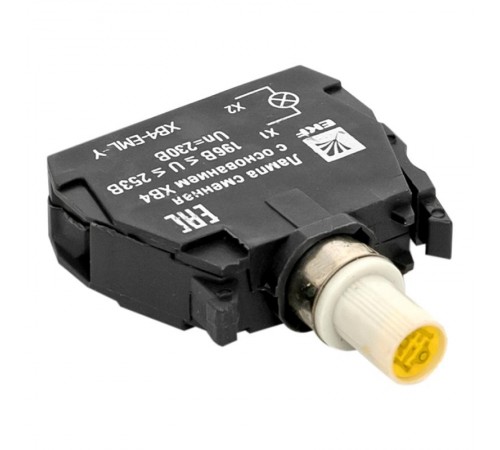 Лампа сменная c основанием XB4 желтая 230В EKF PROxima    XB4-EML-Y   EKF 
