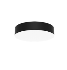 Светодиодный светильник Deleo накладной 40 Вт 3000 К 400x80 мм с рассеивателем опалDALI RAL9005 черный матовый  V1-R0-90201-20D01-2004030  VARTON