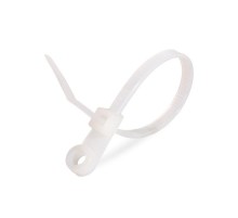 Стяжка нейлоновая КСО 5*300 (бел) (100шт)  90334  Fortisflex