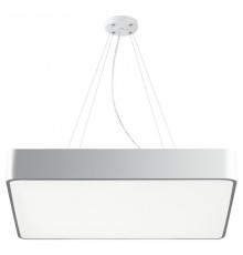 Светильник светодиодный Geometria Quadro SPO-163-W-40K-050 50Вт 4000К 3700Лм IP40 600*600*80 белый подвесной Лт  Б0058896  ЭРА
