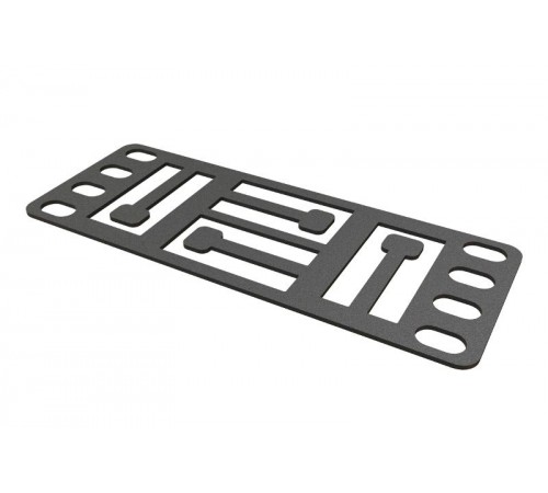 PMR-1U-T-RAL9005 Кронштейн 1U, Т-пазы, цвет черный RAL9005 (8 шт. в комплекте)  444556  Hyperline