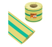 Термоусаживаемая трубка  ТУТнг 100/50 желто-зеленая (25 м/ролл)    SQ0518-0143  TDM