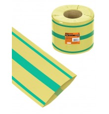 Термоусаживаемая трубка  ТУТнг 100/50 желто-зеленая (25 м/ролл)    SQ0518-0143  TDM