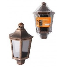 Светильник садово-парковый НБУ 06-60-003 настенный, пластик, расс. поликарбонат, медь   SQ0330-1405  TDM