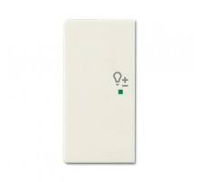 Клавиша двойная левая free@home, светорегулятор, future, цвет chalet-белый6220-0-0593 ABB