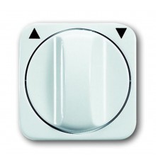 Плата центральная (накладка) с поворотной ручкой, для мех. выкл. жалюзи , серия Reflex SI, цвет альпийский белый  1753-0-2264   2CKA001753A2264  AB