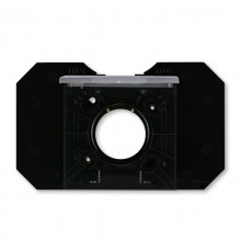 ABB Levit Сталь / дымчатый чёрный Розетка для централизованных систем пылеудаления  5530H-C67107 69  2CHH506717C4069  ABB