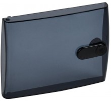 Дверца для корпуса пластикового на 4 модуля ЩРН(В)-П-4 IP41 черная прозрачная UNION Compact  UIC-KP12D-DV-04-K02  IEK