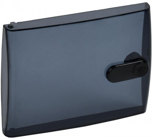 Дверца для корпуса пластикового на 4 модуля ЩРН(В)-П-4 IP41 черная прозрачная UNION Compact  UIC-KP12D-DV-04-K02  IEK