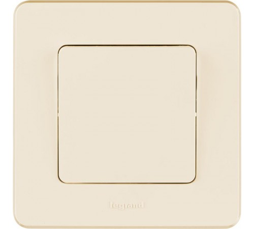 Inspiria Слоновая кость Выключатель 1-клавишный С/У без рамки  673601  Legrand