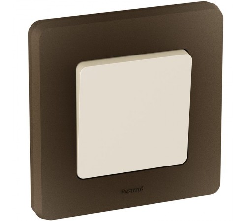 Inspiria Слоновая кость Выключатель 1-клавишный С/У без рамки  673601  Legrand