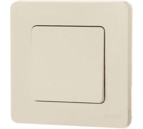 Inspiria Слоновая кость Выключатель 1-клавишный С/У без рамки  673601  Legrand