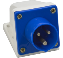 Вилка 513-16А-6h-220AC-2P+PE-IP44  241213  КЭАЗ