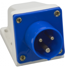 Вилка 513-16А-6h-220AC-2P+PE-IP44  241213  КЭАЗ