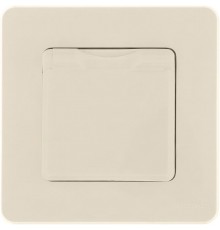 Inspiria Слоновая кость Розетка с крышкой с заземлением С/У со шторками 16А IP44 без рамки  673741  Legrand