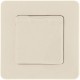 Inspiria Слоновая кость Розетка с крышкой с заземлением С/У со шторками 16А IP44 без рамки  673741  Legrand